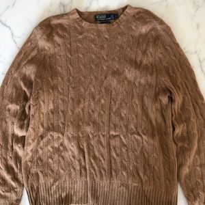 Polo by Ralph Lauren cashmere cable knit sweater